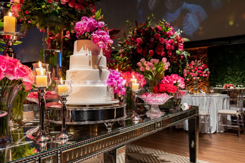 Cake and Flowers