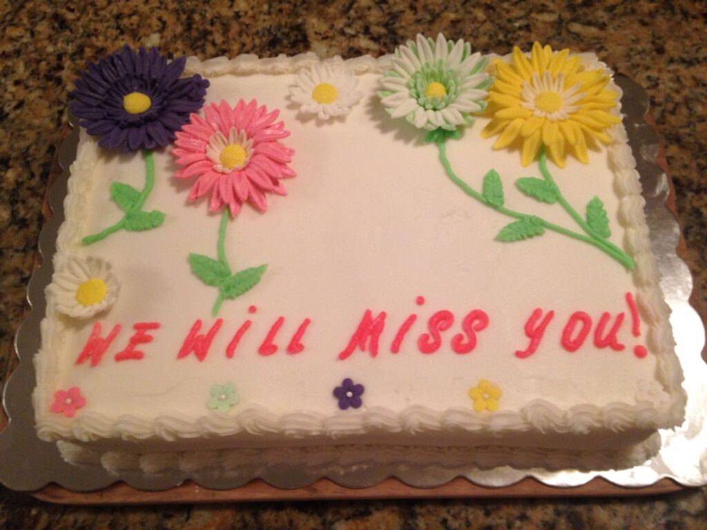 Miss you cake