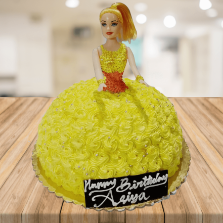 Barbie Buttercream Birthday Cake | Baked by Nataleen