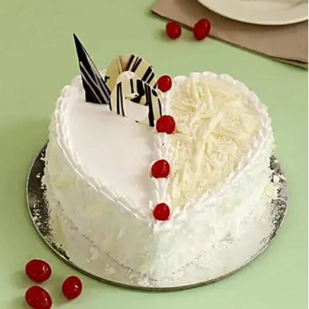 Shop for Fresh Red Velvet Anniversary Two Tier Cake online - Firozpur Jhirka