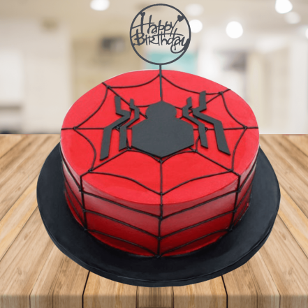 Send Spiderman Eggless Cake Online Delivery | Kanpur Gifts
