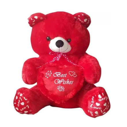 Red best sale colour teddy