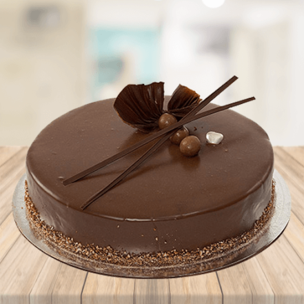 Choco truffle Heart-Shaped Cake | Thanku Foods