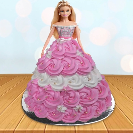 Barbie Island Princess Doll Cake - CakeCentral.com