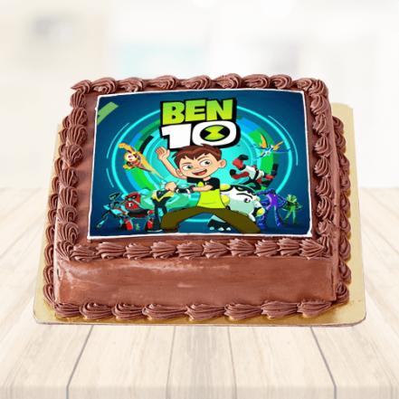 How to Easy Decorate Ben 10 Cake Theme - YouTube