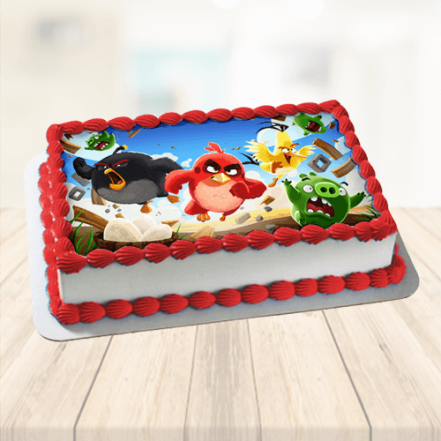Angry Bird Cake – Cake On Rack