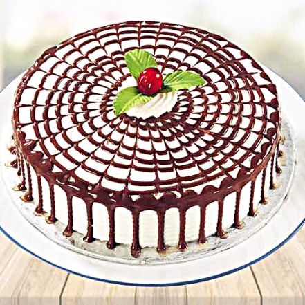 Chocolate Enchanted Cream drip cake - FunCakes
