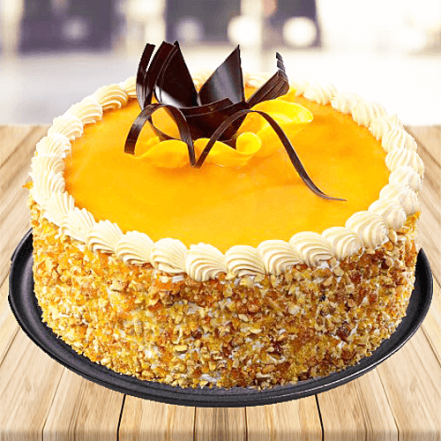 Online Scrumptious Butterscotch Cake Delivery | Baker's Wagon