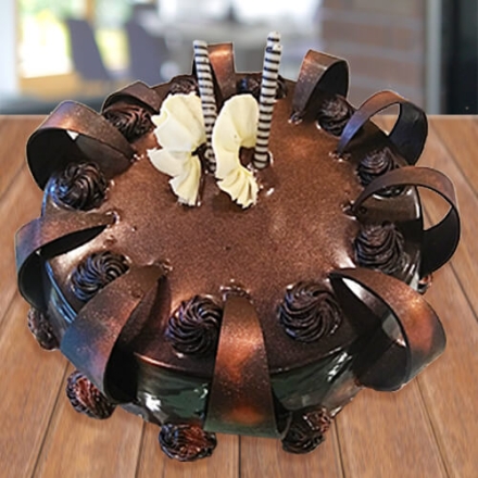 500 Gm Chocolate Swirl Cake