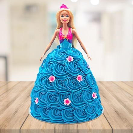 Mermaid Barbie themed Cake | Cupcake Kitchen