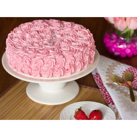 Half Kg Rose Paradise Chocolate Cake