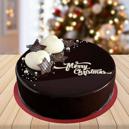 chocoate christmas cake