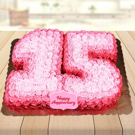 2 Kg 15th Anniversary Special Cake