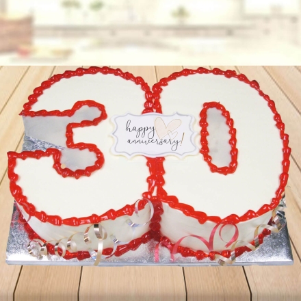 2 Kg 30th Anniversary Special Delicious Cake