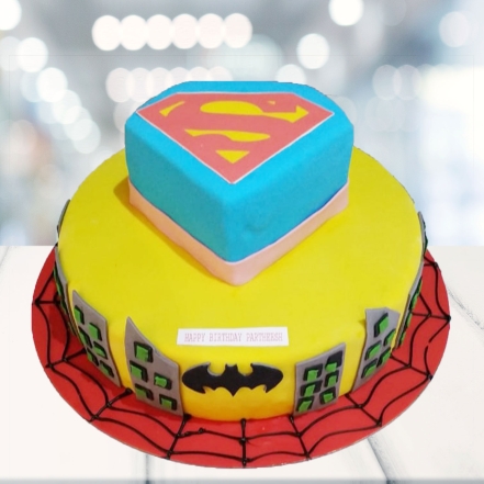 Superman Cake | TheGypsyQueenCakery