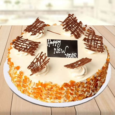 Round Choco Butterscotch Cake, For Birthday Parties, Weight: 450 Grm at  best price in Noida
