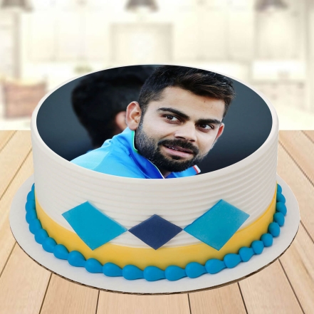 SWEET Cravings BY ZAIKA - Virat kohli jersey cake frosted with whip cream |  Facebook