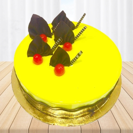 Eggless Pineapple Cake - Buy/Send Cakes Online - Gift My Emotions