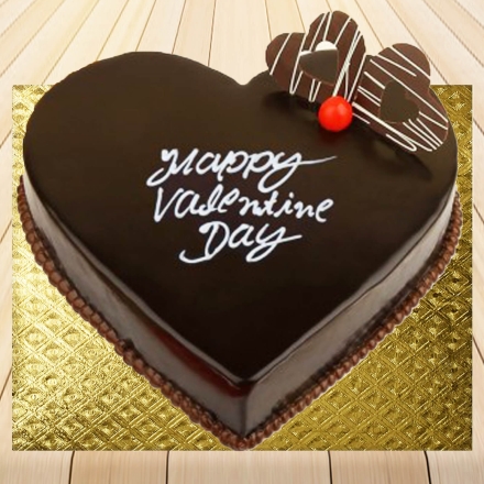 Happy Valentine Day Chocolate Cake Online Special Cake Happy Valentines Day