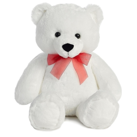 white colour teddy bear